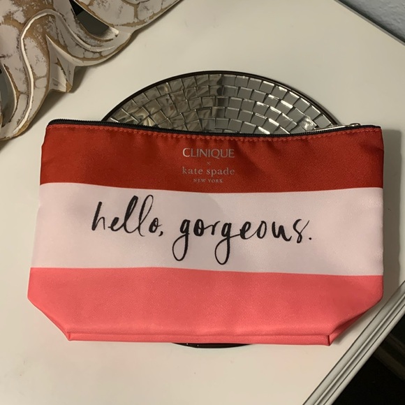 Clinique X Kate Spade makeup bag - Picture 2 of 6